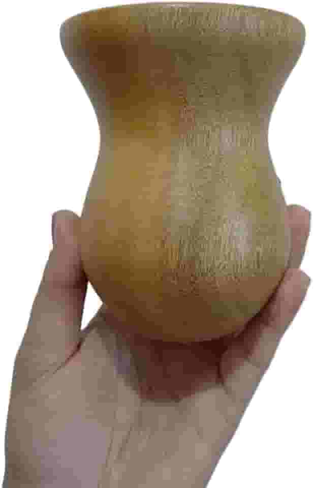 Copos de Mate,Cuia Chimarrao Cuia de Madeira Imbuia Tratada para Chimarrão Premium(Madeira Natural Fosca)