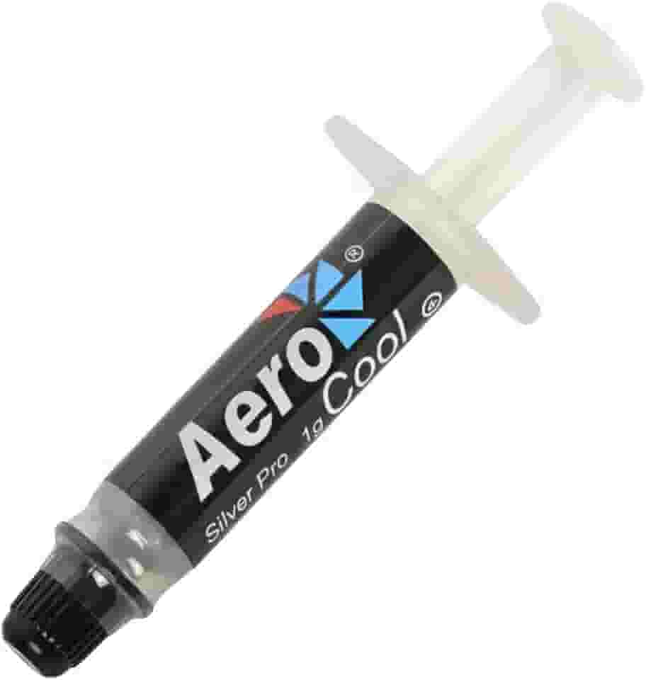 Pasta Térmica Silver Pro 1g, Alta Condutividade Térmica, Composto de Prata, Compatível com CPU, GPU, PS4, PS5, PC Gamer e Notebook, Aplicação em Seringa