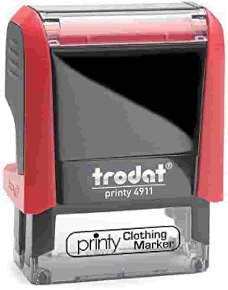 Carimbo de roupas Trodat personalizado com o seu nome, Original Version