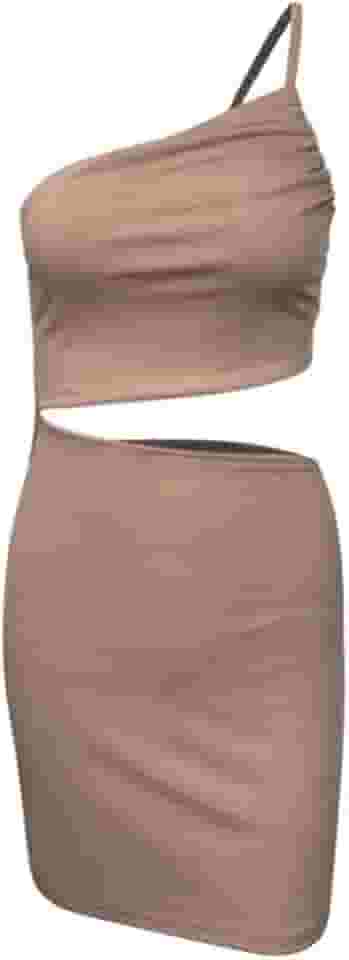 Mini vestido colado ao corpo, sexy, cor lisa, costas nuas, tomara que caia