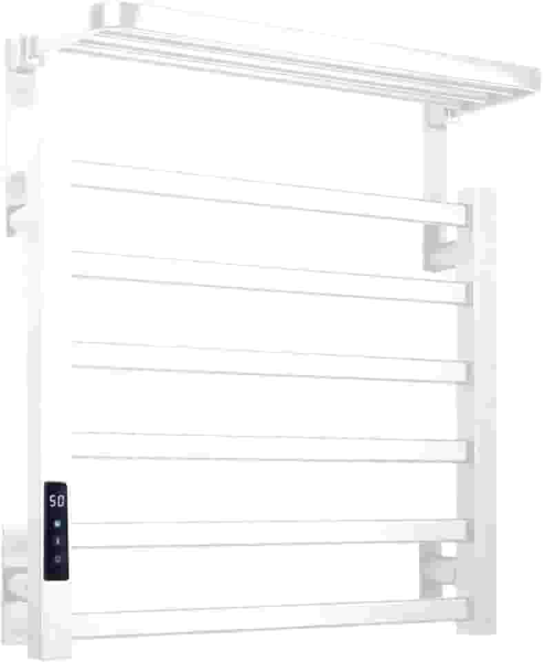 Toalheiro Elétrico Térmico 45x50 cm com Display Digital e Temporizador, 110V (Branco)