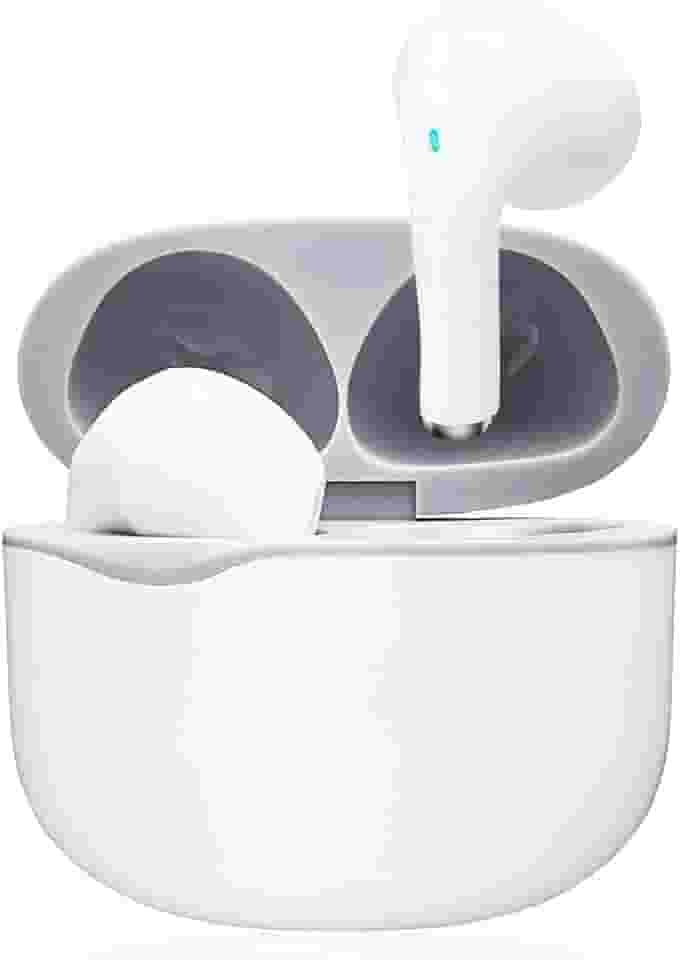 Fone De Ouvido Sem Fio Bluetooth 5.3 Compatível Todos Celulares Com Microfone e Redução de Ruído Wireless Academia Corrida Musicas Graves Potentes Controle Touch Linha Premium FNBT-10