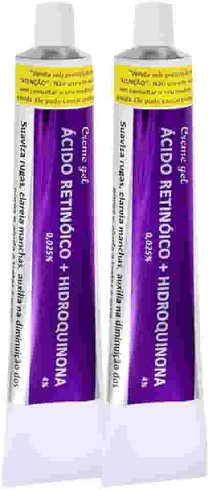 Kit com 2x Creme Gel para Peeling Anti-Melasma 30g com Ácido Retinóico - Original Belladona