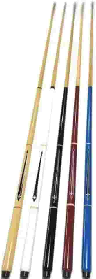 5 Tacos De Bilhar/Sinuca Cruz De Malta Profissional Snooker Bilhar + 5 Giz