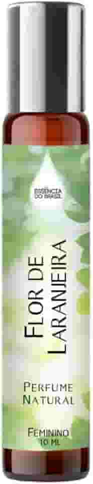 Essência do Brasil Perfume Feminino Flor de Laranjeira Natural 10ml Roll On