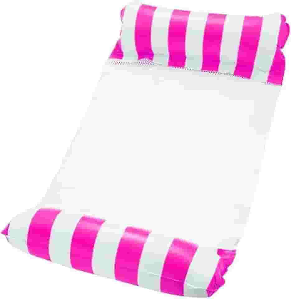 Boia Rede Esteira Cama Flutuante Reclinável Inflável Para Piscina Praia Verão Lazer Conforto Adulto Criança - Premium