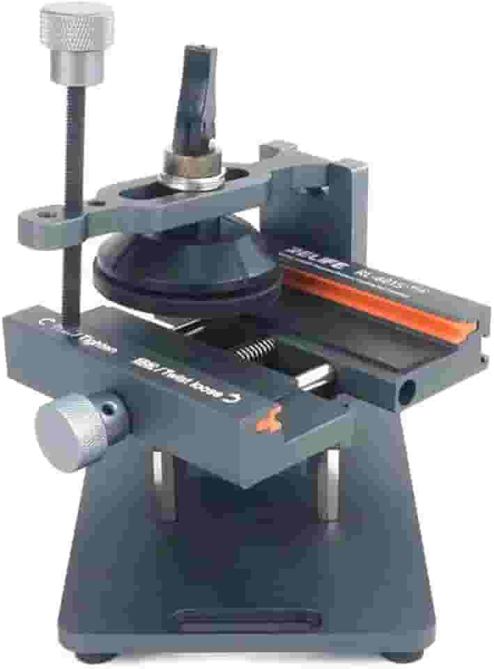 Separador de Tela LCD Universal para Celular com Aquecimento - Ferramenta Separação Vidro da e Capa Traseira Apoio Rotativo 360 Copo Sucção Liga Alumínio Reparo