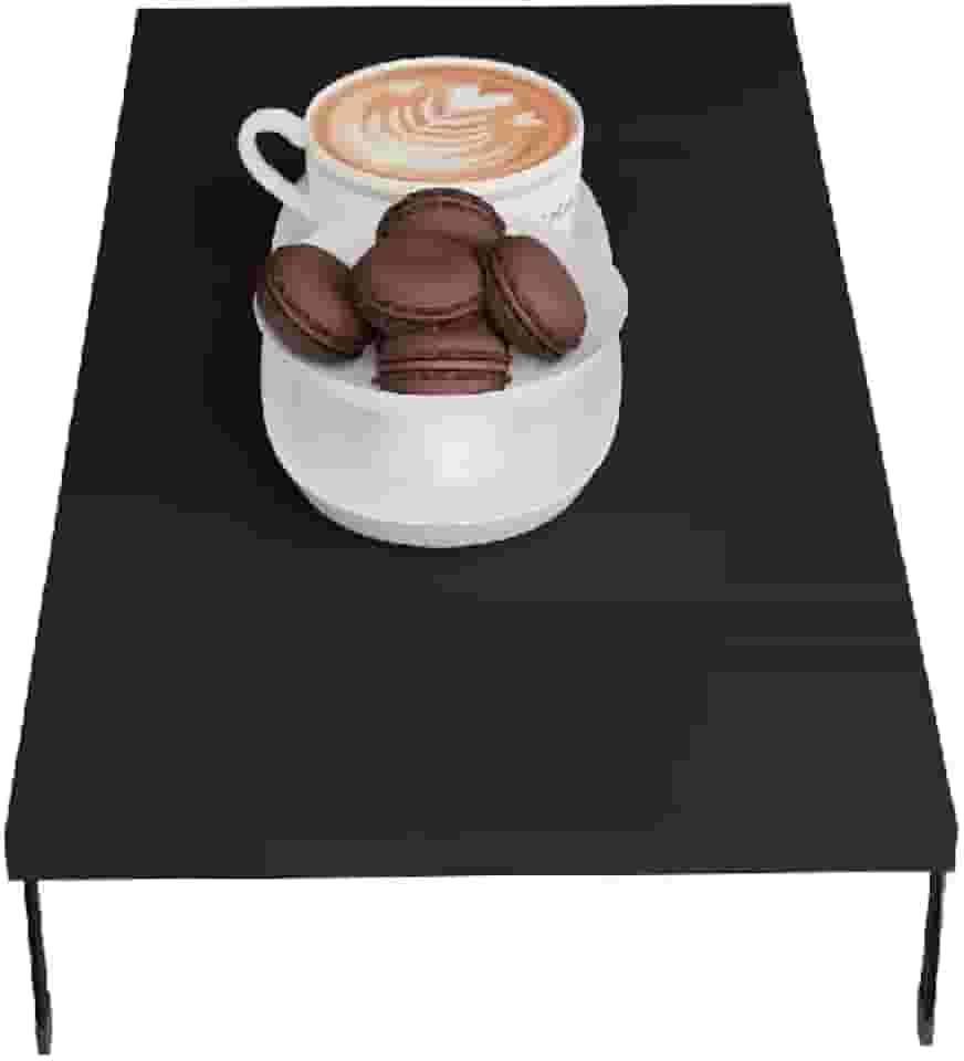 Tampa de Cooktop 2 Bocas Fogão Churrasqueira Multiuso Proteção Madeira Preta