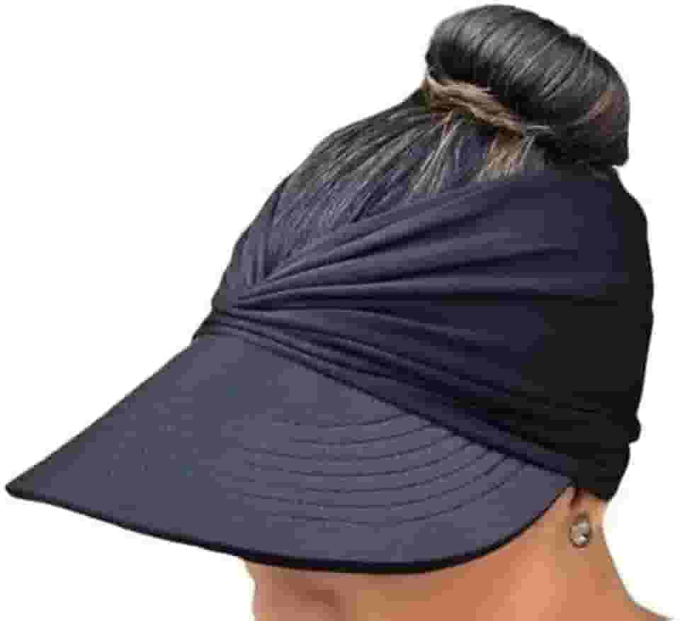 VISEIRA TURBANTE PROTECAO UVA E UVB (PRETO)