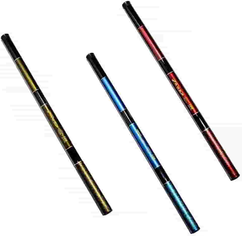 Kit 3 Varas Pesca Telescópica 3 Mts, 4 Mts E 5 Mts