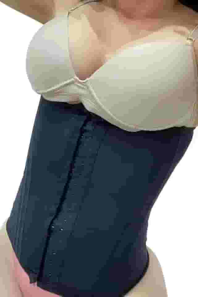 Cinta Modeladora Redutora Feminina 12 Barbatanas Abdômen P01