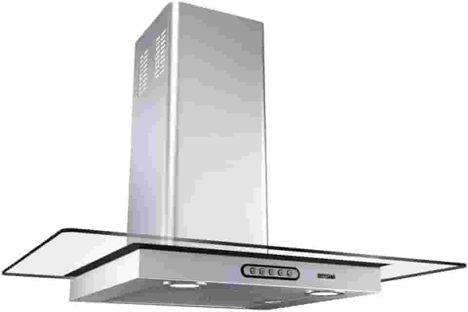 COIFA DE PAREDE Fogatti VIDRO RETO DUTO SLIM 70CM 127V INOX