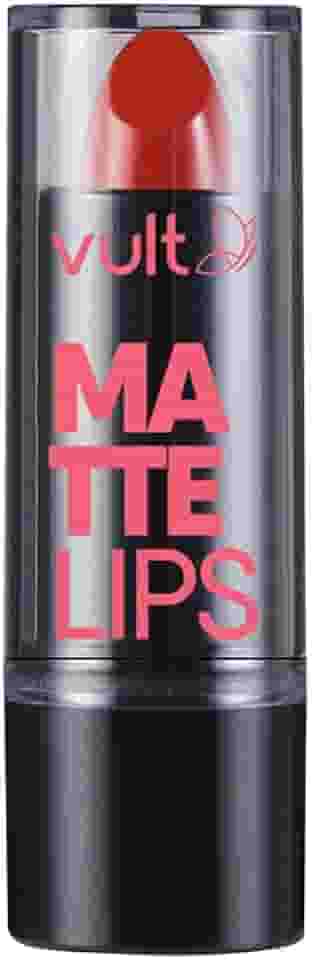 Vult Carmim Matte Lips Vermelho Batom 3,6g