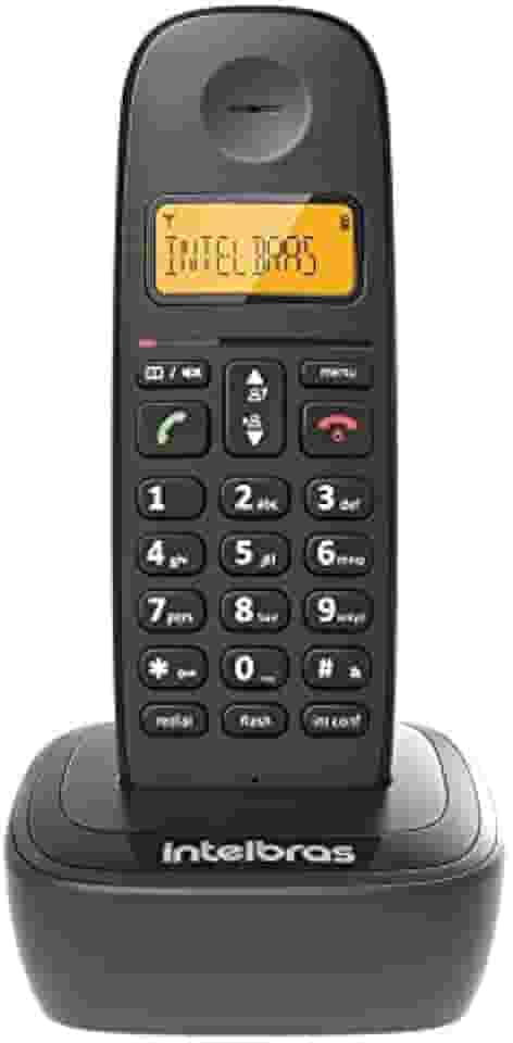 Aparelho de Telefone Fixo Sem Fio TS 2510 Preto Bina Top