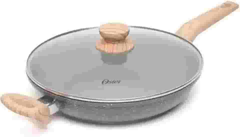 Frigideira com Tampa 28 cm Cinza Escuro Oster