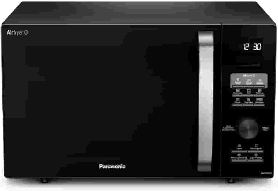 Micro-ondas 30 Litros Panasonic CD89NBRUN com Função Air Fryer, Grill e Convecção Preto 110V