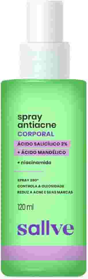 Sallve Spray Antiacne Corporal 120ml