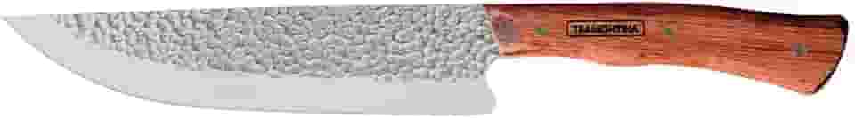 Faca para Carne Tramontina Nômade com Lâmina em Aço Inox e Cabo de Madeira 8"