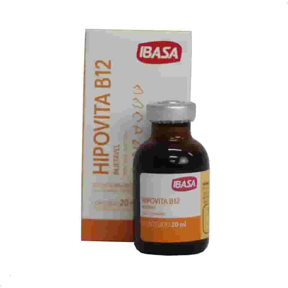 Hipovita B12 Ibasa 20ml - Vitamina Injetável