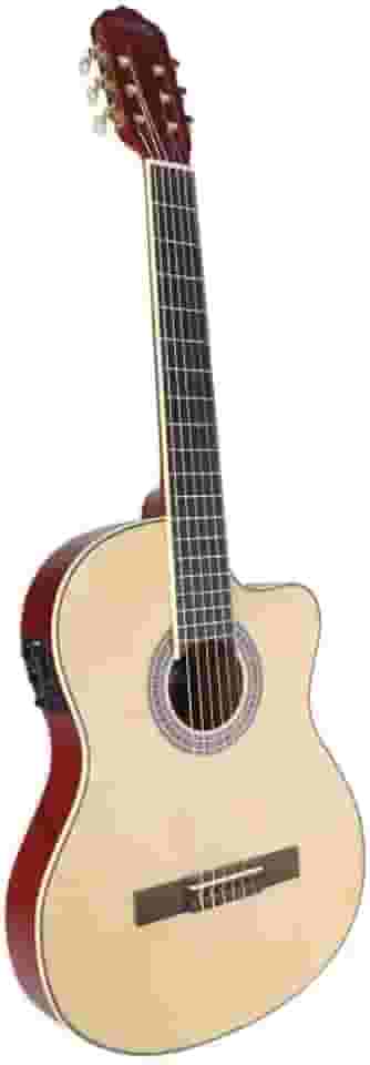 Violão Clássico Eletro-Acústico Lorenzzo 39' - Slim Cutaway - Nylon - Brown Fosco - VTLSC1954M