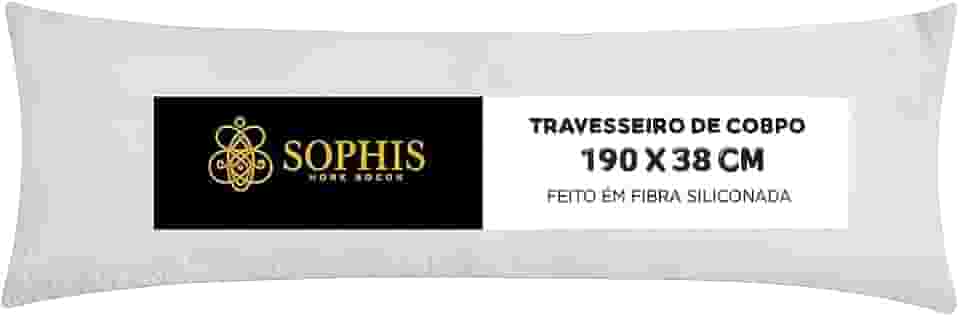 Travesseiro de Corpo Xuxão Gigante King Abraço Toque de Pluma Macio Fibra silicone Antialérgico Anti Ácaro Capa de Algodão Percal Lavável na Máquina de Lavar 180 fios (1, 190x38)