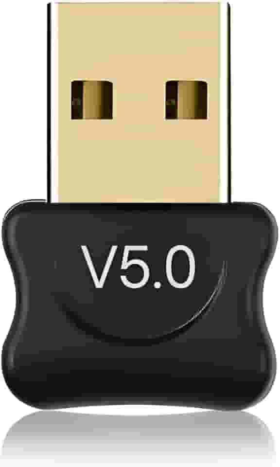 Adaptador Bluetooth 5.0 USB Receptor Dongle Para PC e Notebook Compatível Com Fone De Ouvido Mouse Teclado Windows Linux