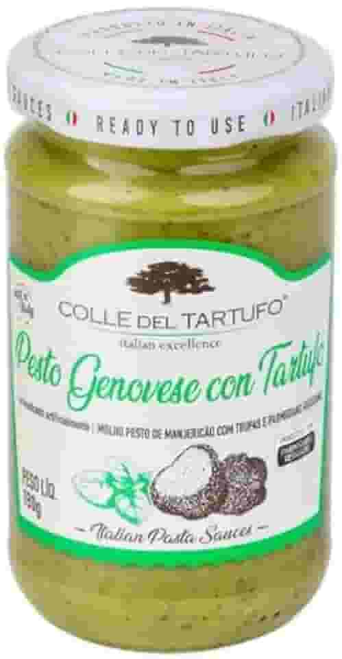 Molho Italiano Pesto Genovese Trufado Colle Del Tartufo 180g