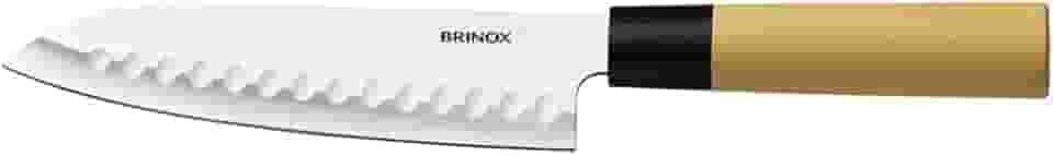 Faca Para Peixe E Legumes 7" Samurai Brinox Aço Inox