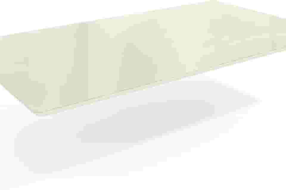 Tampo de Mesa de Jantar Com Vidro 160x90 Off Withe