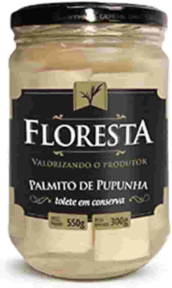 Palmito Floresta de Pupunha Tolete/Inteiro 300 G