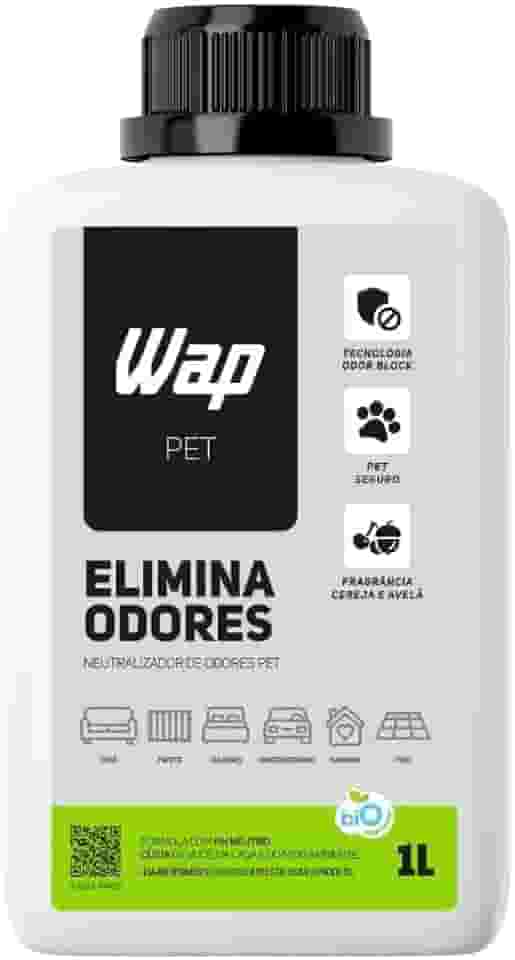 WAP Eliminador e Neutralizador de Odores Pet WAP ELIMINA ODORES PET 1 LITRO, Branco e Verde