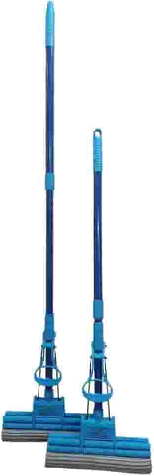 Rodo Mágico Flex Compacto Telescópico Esponja PVA 27 cm Cinza