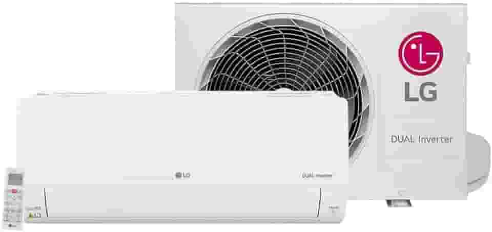 Ar Condicionado Split Hi Wall R32 LG Dual Inverter Voice +AI 12000 BTU/h Quente e Frio S3-W12JA31A – 220 Volts