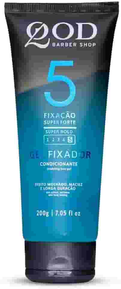 QOD Barber Shop - Gel Condicionante Capilar 5 - Fixação Super Forte - 200g