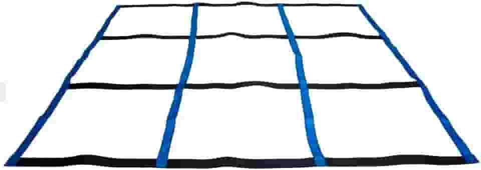 Quadrado Escada de Agilidade 1,50 x 1,50 Funcional Circuito Treinamento Funcional Pilometria Treino Nylon