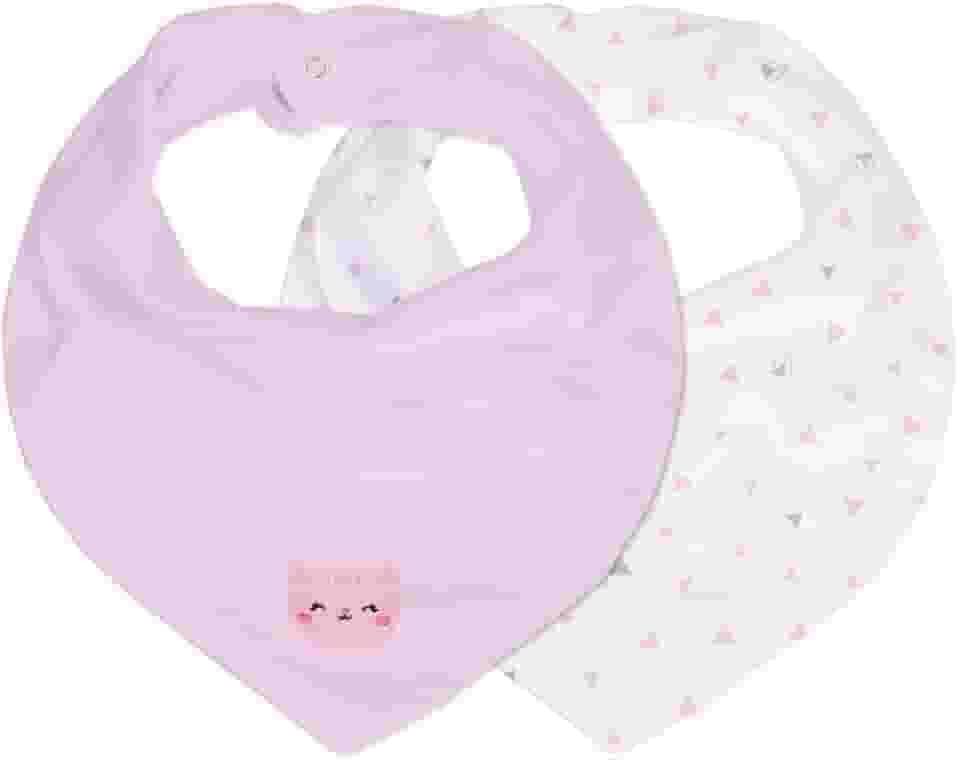 Papi Babador Bandana Para Bebê Mami Bichuus Tamanho Único Contém 02 Un