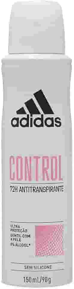 adidas Desodorante Aerossol Control Feminino Adidas Branco 150 Ml