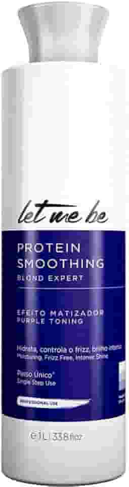 Let Me Be Protein Smoothing Blond - Escova Progressiva Passo Único Matizadora 1L