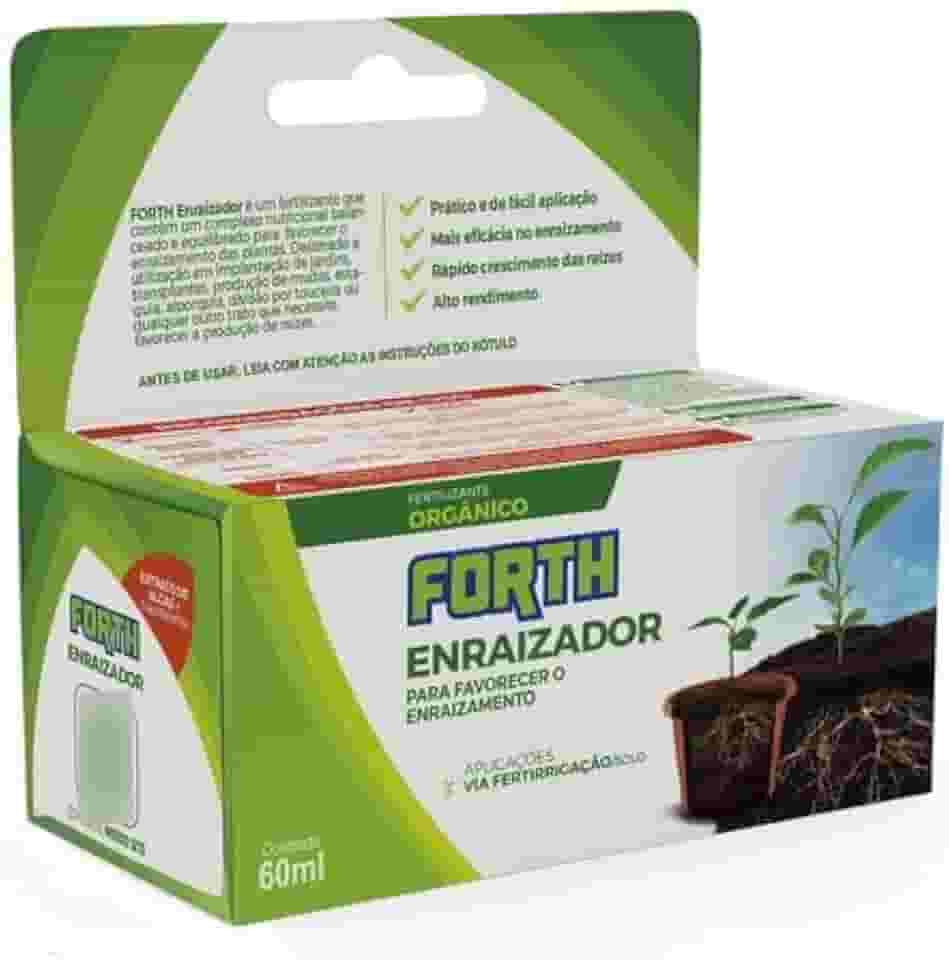 Fertilizante Orgânico Enraizador Concentrado Forth 60ml