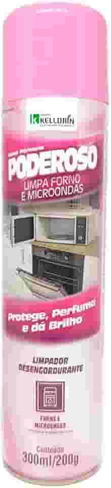 Limpa Forno e Microondas Aerosol Poderoso Kelldrin 300ml