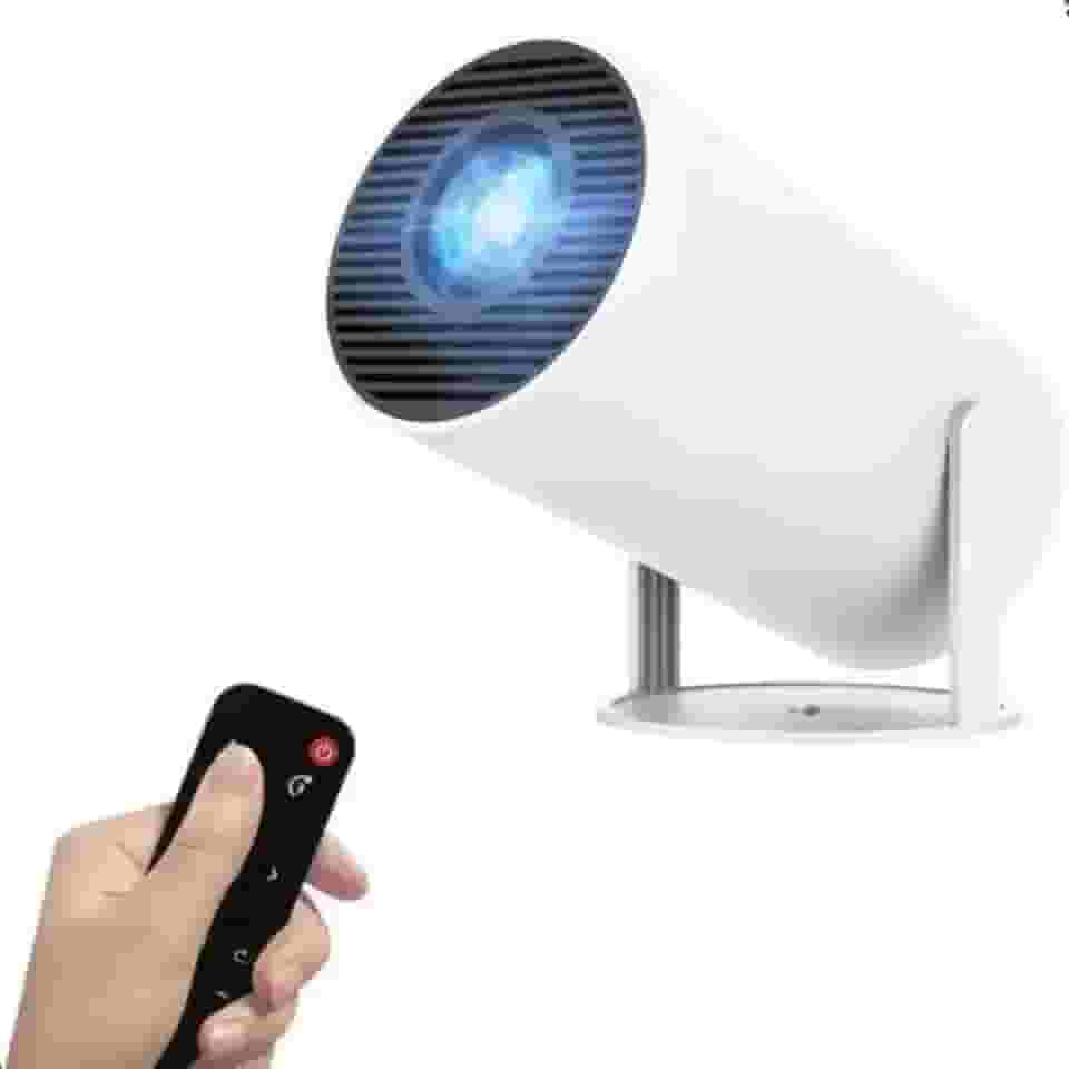 Mini Projetor Portátil LED Full HD 1080p com Conexão HDMI USB AV e Controle Remoto Modelo HY300
