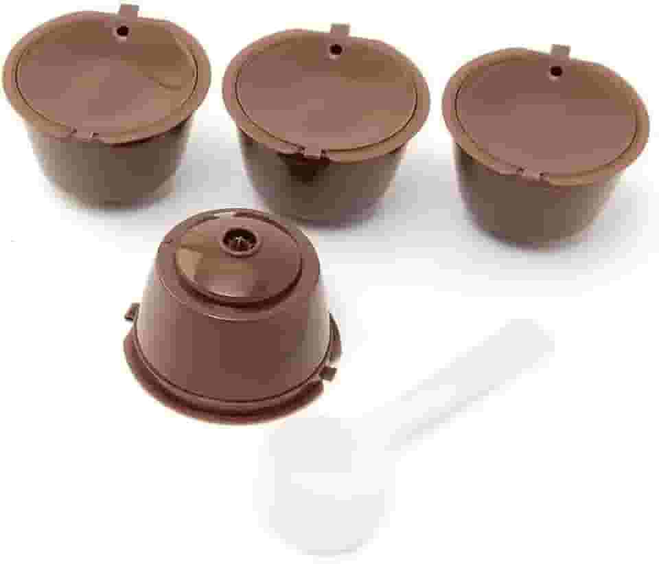 Kit 4 Cápsulas Reutilizável Dolce Gusto Recarregável
