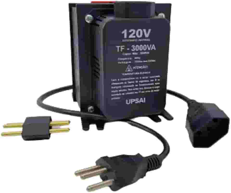 Auto Transformador de Voltagem Conversor 3000va Automático Bivolt 110v / 220v ou 220v / 110v Upsai 51000300