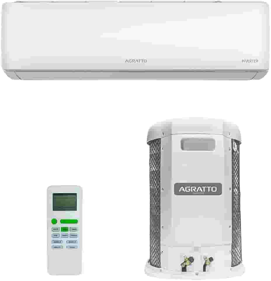 Ar Condicionado Split Hi Wall Agratto Liv Top Inverter 18.000 Btus Frio 220v R-32