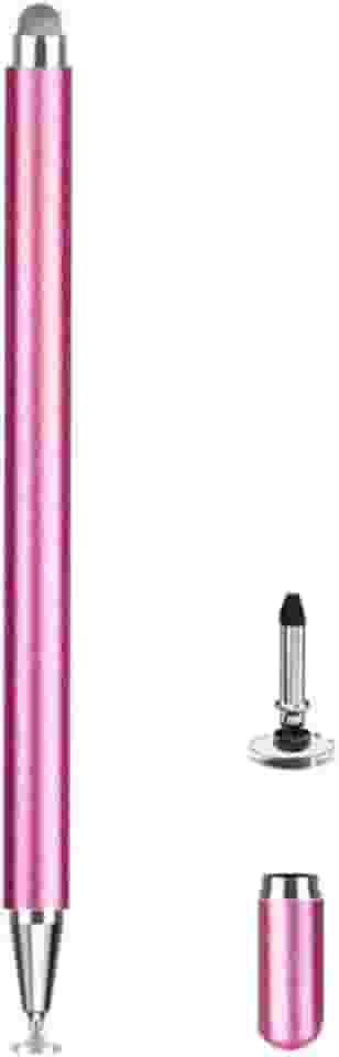 Caneta Stylus para Samsung Galaxy Tab Tab A9+ / A8 / A7 / A7 Lite, lápis Styli capacitivo de alta sensibilidade e precisão para todos os dispositivos de toque (ouro rosa)
