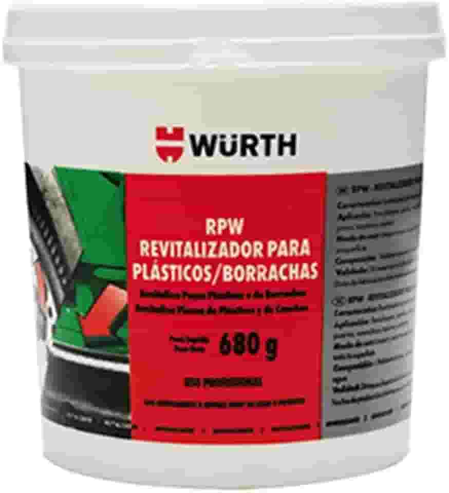 Limpeza Automotiva Revitalizador De Plásticos E Borrachas Rpw Wurth 680g