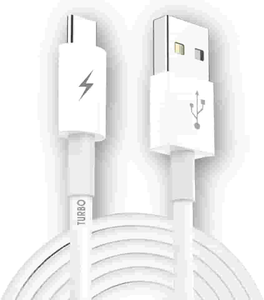 Cabo USB-C 2 metros Tipo C Turbo Ultra Rapido Reforçado Android e Iphone Notebook Tablet Qualidade Premium Carregamento Transferência de Dados