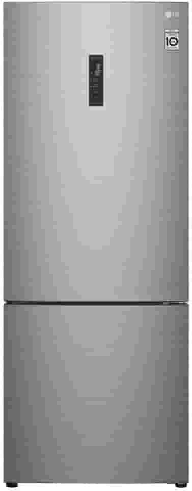 Refrigerador LG Bottom Freezer Inverse 451L Platinum 110V GC-B569NLLM