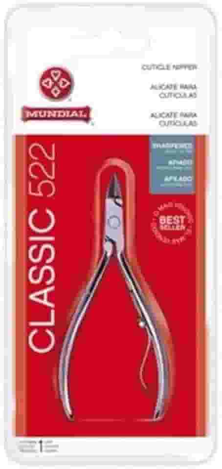 Alicate De Cuticula Profissional 522 Classic Afiado Mundial