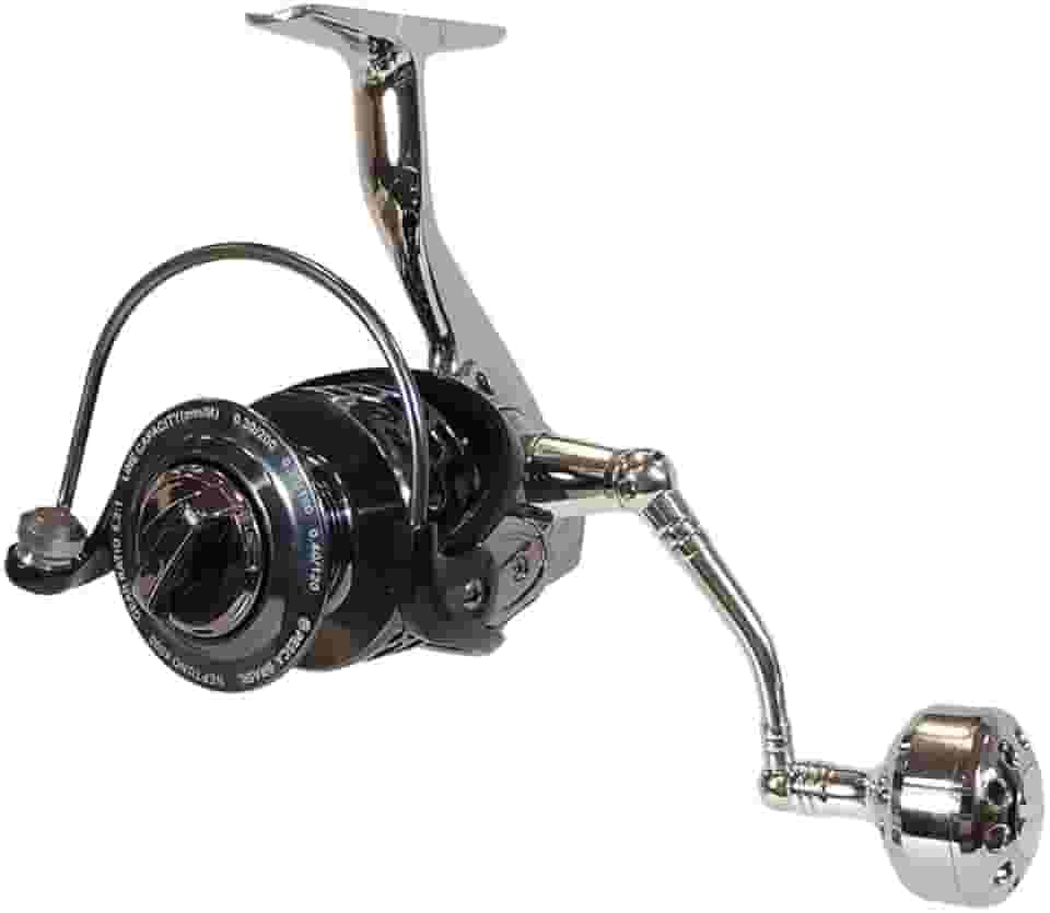 Pesca Brasil, Molinete Neptuno Collection 2000, 6 Rolamentos Para Todo Tipo De Pescaria Com Alto Impacto, Carretel Aliviado, Sofisticação E Leveza, Feito Em Aço E Alumínio